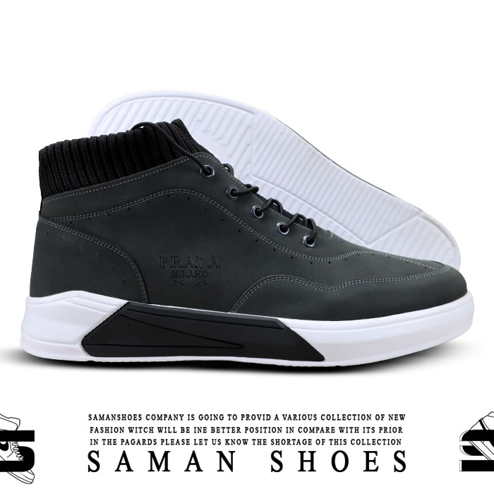 کفش مردانه مدل Prada Milano کد J335