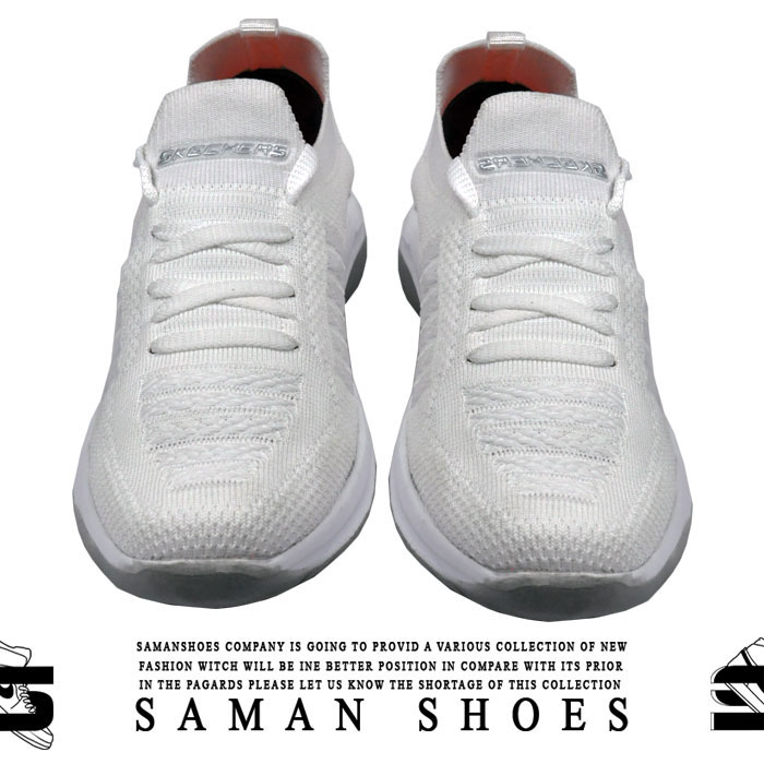 خرید کفش و کتونی مردانه و زنانه اسپرت گو واک اسکیچرز سفید کد 58 از سامان شوزز شهر بانه