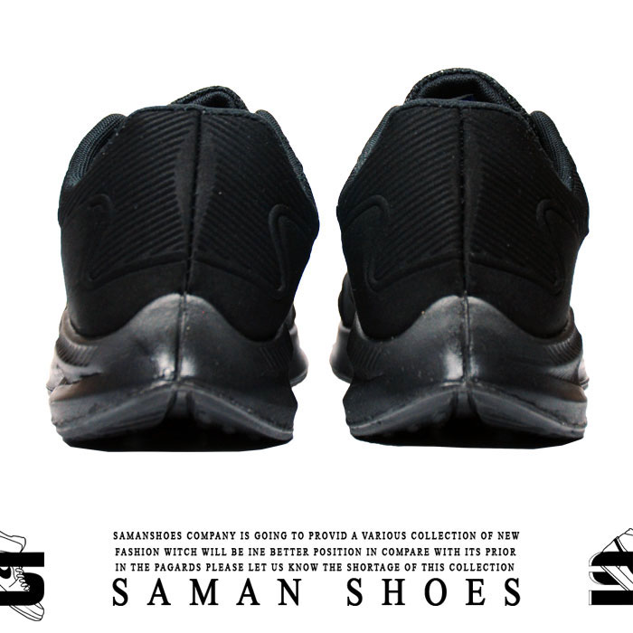 خرید کفش و کتونی مردانه و زنانه نایک 2021 سیاه مشکی کد 82 از سامان شوزز شهر بانه