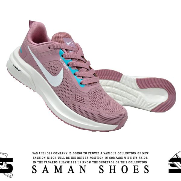 خرید کفش و کتونی مردانه و زنانه زوم ایکس نایک اورجینال صورتی کد S118 از سامان شوزز شهر بانه