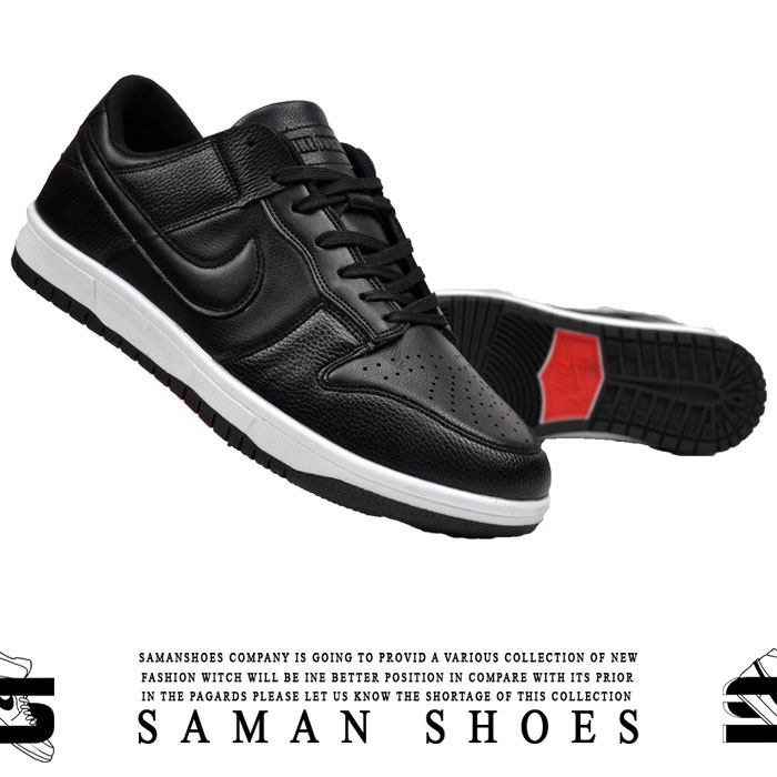 خرید کفش و کتونی مردانه و زنانه جردن نایک سیاه مشکی کد S78 از سامان شوزز شهر بانه