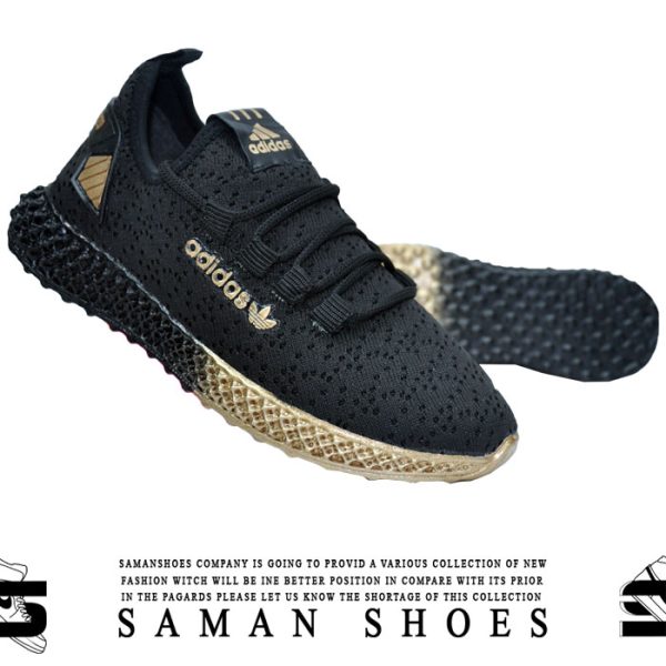 خرید کفش و کتونی مردانه و زنانه آدیداس دزگنو سیاه مشکی کد S85 از سامان شوزز شهر بانه