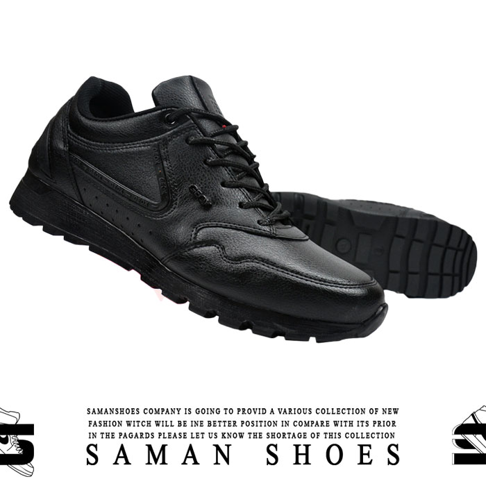 خرید کفش و کتونی مردانه و زنانه جی اوکس سیاه مشکی کد S94 از سامان شوزز شهر بانه