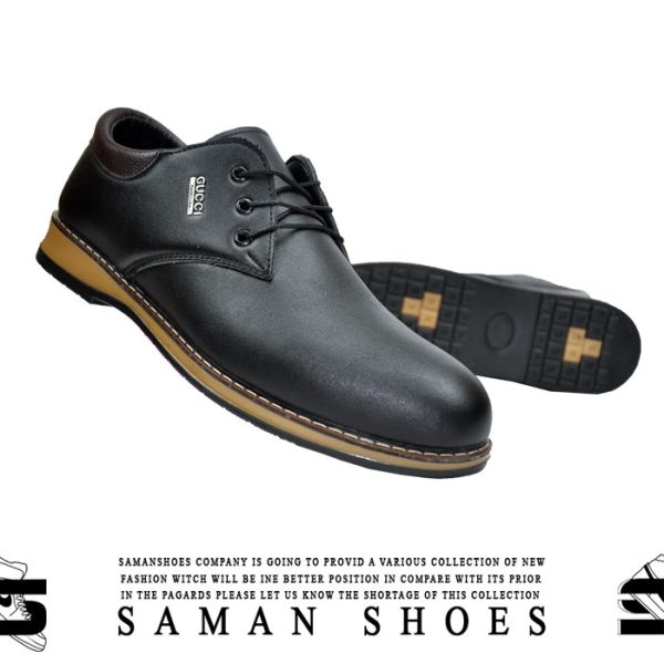 خرید کفش و کتونی مردانه و زنانه گوچی سیاه مشکی کد S96 از سامان شوزز شهر بانه