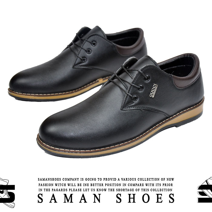 خرید کفش و کتونی مردانه و زنانه گوچی سیاه مشکی کد S96 از سامان شوزز شهر بانه