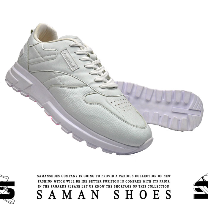 خرید کفش و کتونی مردانه و زنانه ریبوک سفید کد S97 از سامان شوزز شهر بانه