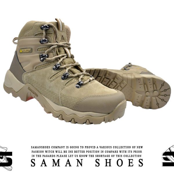 خرید کفش و کتونی مردانه و زنانه هامتو اورجینال خاکی کد SN18 از سامان شوزز شهر بانه