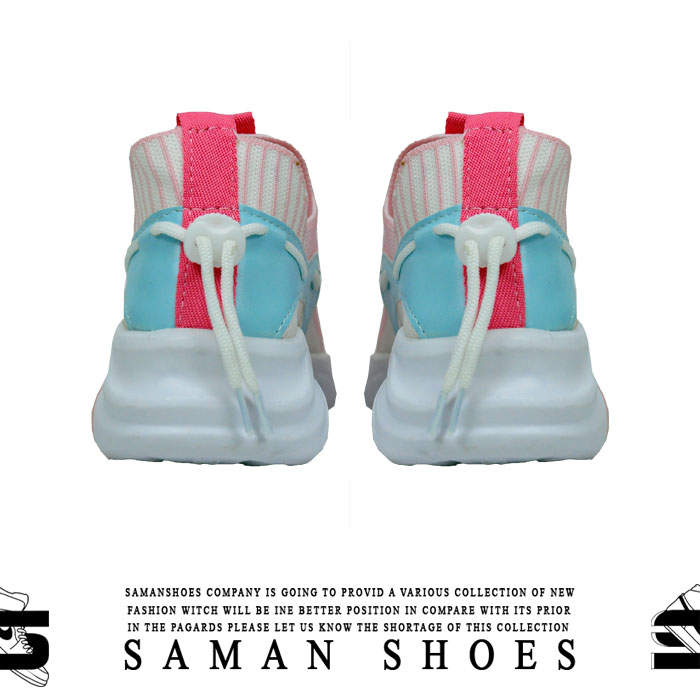 خرید کفش و کتونی مردانه و زنانه سوپریم صورتی کد S143 از سامان شوزز شهر بانه