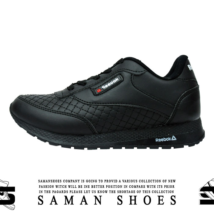خرید کفش و کتونی مردانه و زنانه ریبوک کلاسیک سیاه مشکی کد S161 از سامان شوزز شهر بانه