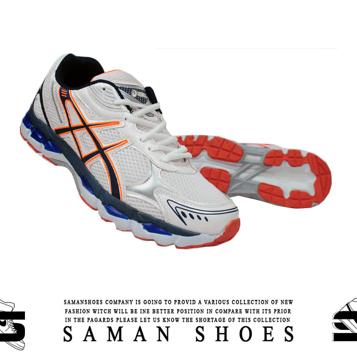 خرید کفش و کتونی مردانه و زنانه اسیکس کایانو سفید کد S162 از سامان شوزز شهر بانه