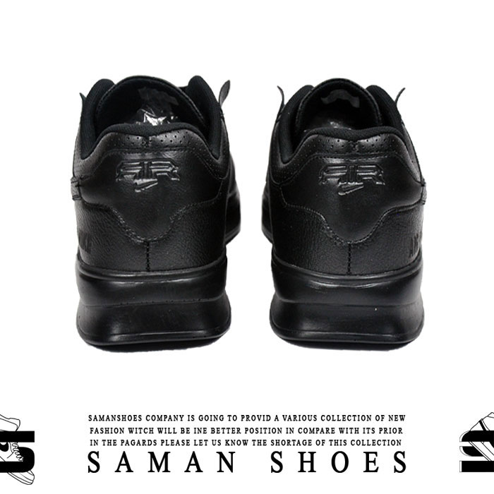 خرید کفش و کتونی مردانه و زنانه نایک ایر سیاه مشکی کد S39 از سامان شوزز شهر بانه