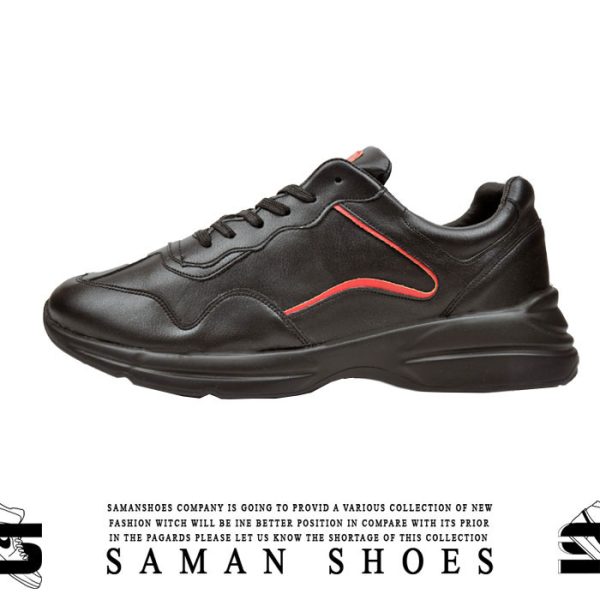 خرید کفش و کتونی مردانه و زنانه اسپرت سناتور سیاه کد J38 از سامان شوزز شهر بانه