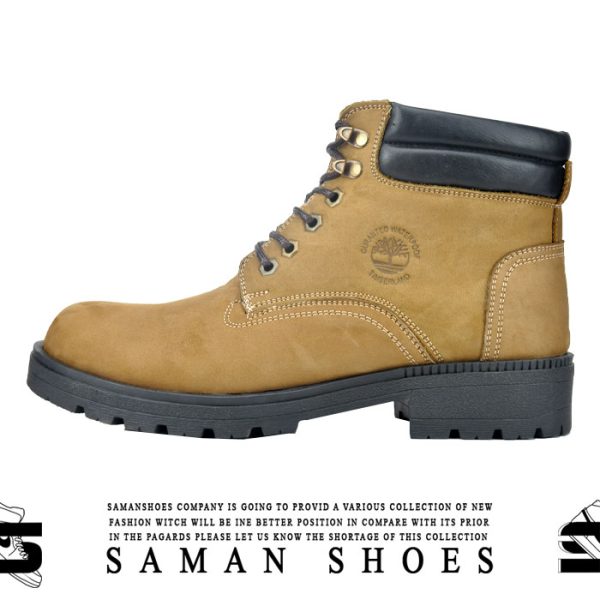خرید کفش و کتونی مردانه و زنانه اسپرت بوت TImberland مردانه خردلی قهوه ای کد Sn26 از سامان شوزز شهر بانه