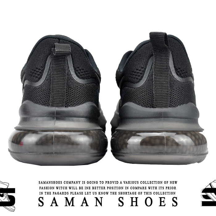 کفش و کتونی مردانه و زنانه اسپرت Nike سیاه مشکی کد J59 از سامان شوزز شهر بانه