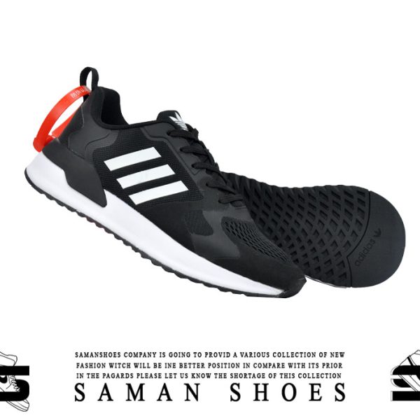 کفش و کتونی مردانه و زنانه اسپرت Adidas مشکی سیاه کد J75 از سامان شوزز شهر بانه