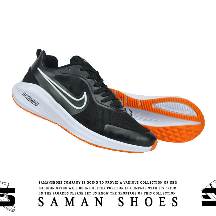 کفش و کتونی مردانه و زنانه اسپرت Nike سیاه مشکی کد J81 از سامان شوزز شهر بانه