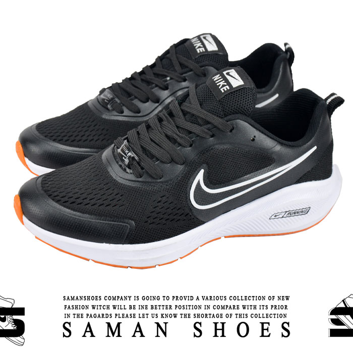 کفش و کتونی مردانه و زنانه اسپرت Nike سیاه مشکی کد J81 از سامان شوزز شهر بانه