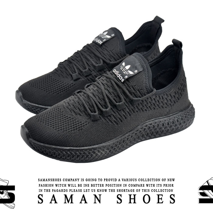 کفش و کتونی مردانه و زنانه اسپرت Adidas مشکی سیاه کد J86 از سامان شوزز شهر بانه