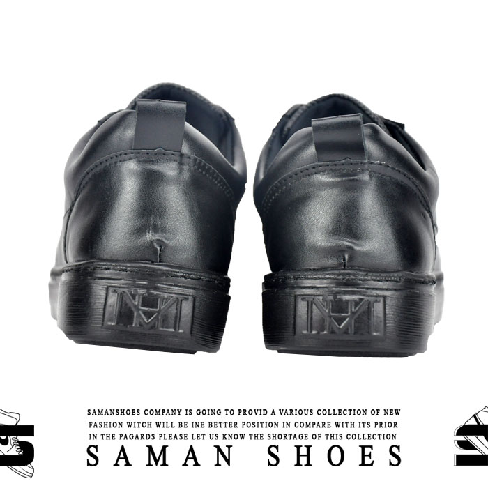 کفش و کتونی مردانه و زنانه اسپرت Mason مشکی سیاه کد MS13 از سامان شوزز شهر بانه