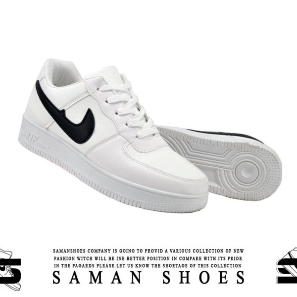 کفش و کتونی مردانه و زنانه اسپرت Nike سفید کد Ms14 از سامان شوزز شهر بانه