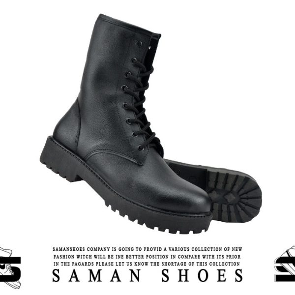 کفش بوت زنانه Boot مشکی سیاه کد S234 از سامان شوزز شهر بانه