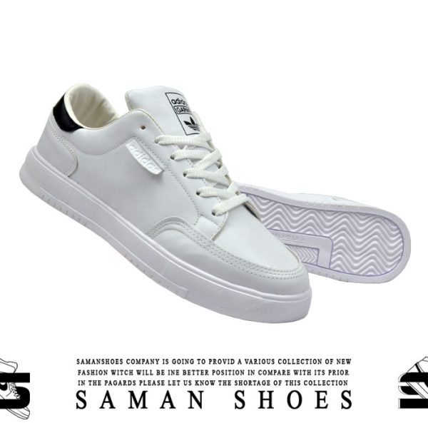 کفش و کتونی مردانه و زنانه اسپرت Adidas سفید کد S293 از سامان شوزز شهر بانه
