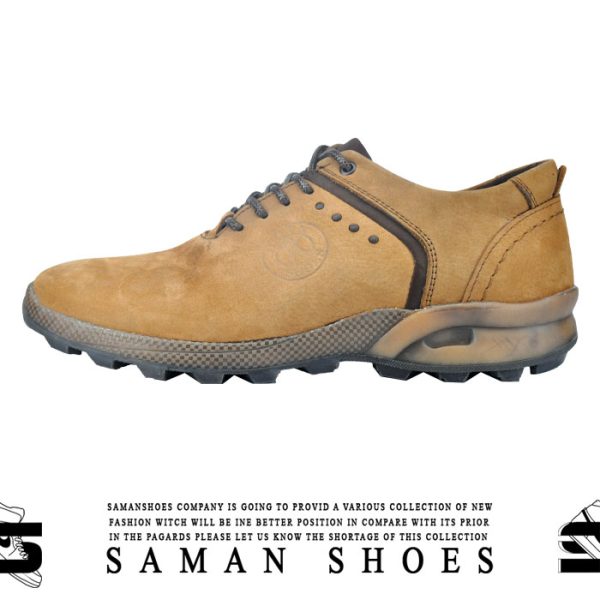 خرید کفش و کتونی مردانه چرم دلپا قهوه ای کد Sh26 از سامان شوزز شهر بانه