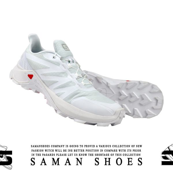 کفش و کتونی مردانه و زنانه اسپرت Salomon سفید کد Sn41 از سامان شوزز شهر بانه