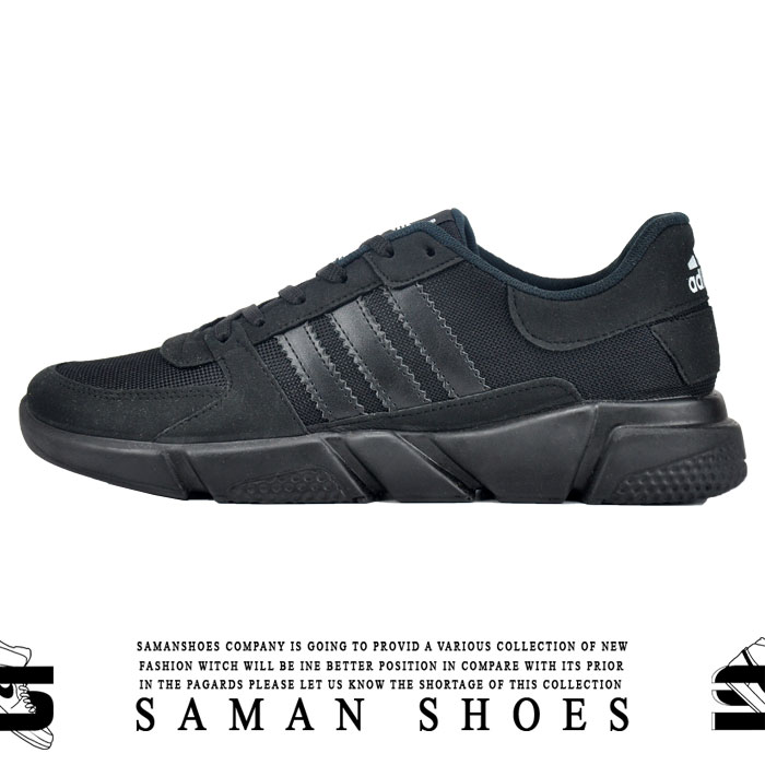 کفش و کتونی مردانه و زنانه اسپرت Adidas مشکی سیاه کد So2 از سامان شوزز شهر بانه