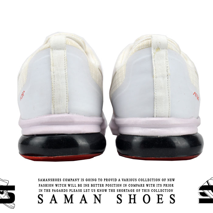 کفش و کتونی مردانه و زنانه اسپرت Nike air 28 سفید قرمز کد Sv64 از سامان شوزز شهر بانه