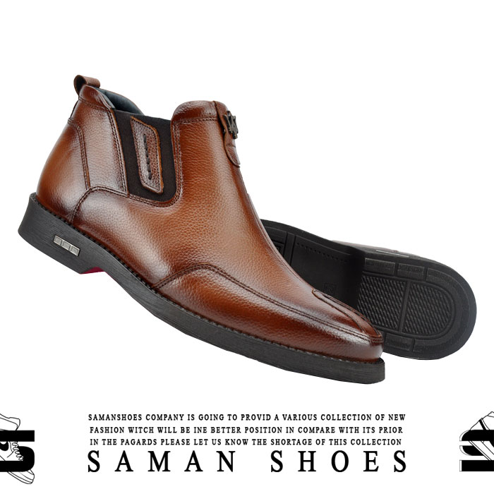 کفش و کتونی مردانه رسمی قهوه ای کد Th10 از سامان شوزز شهر بانه