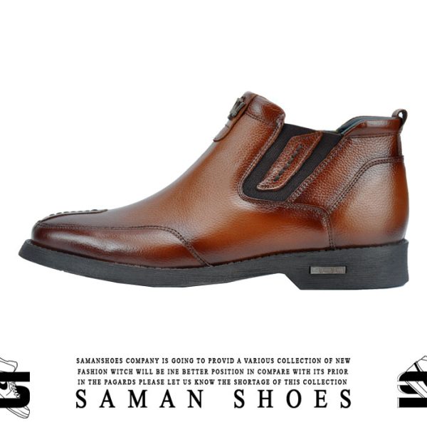 کفش و کتونی مردانه رسمی قهوه ای کد Th10 از سامان شوزز شهر بانه
