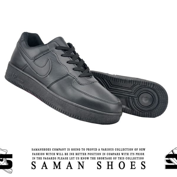 کفش و کتونی مردانه و زنانه اسپرت Nike سیاه مشکی کد Ms15 از سامان شوزز شهر بانه