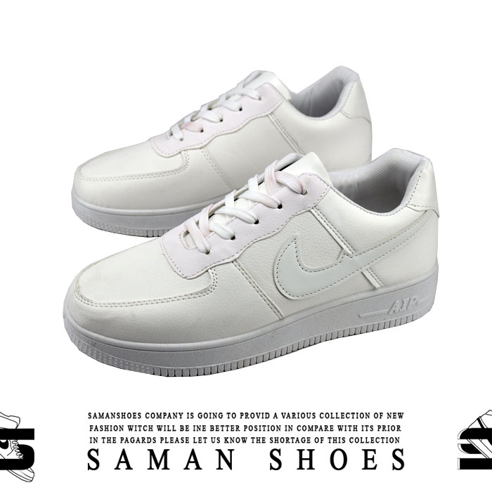 کفش و کتونی مردانه و زنانه اسپرت Nike سفید کد Ms16 از سامان شوزز شهر بانه
