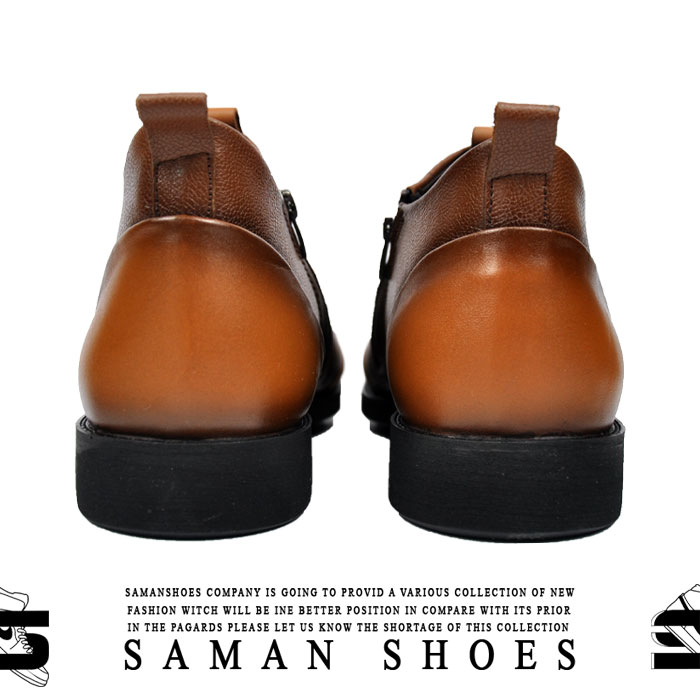 کفش و کتونی مردانه رسمی قهوه ای کد Sh23 از سامان شوزز شهر بانه