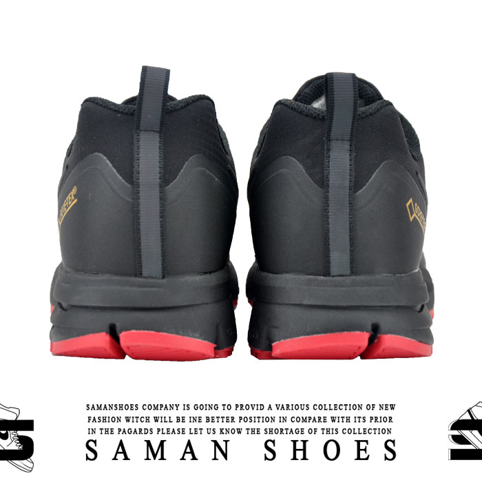 کفش و کتونی مردانه Nike Goretex مشکی سیاه زیره قرمز کد F26 از سامان شوزز کفش بانه