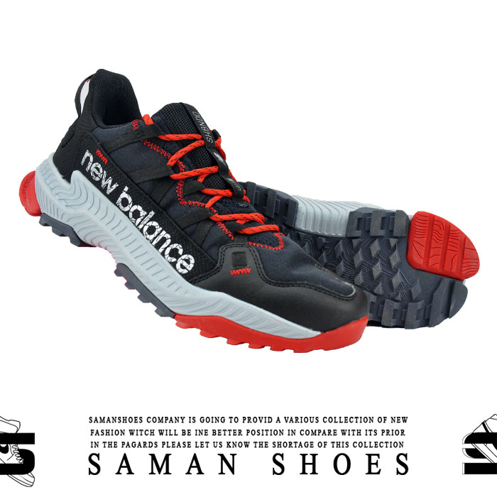 کفش و کتونی مردانه New Balance Shando مشکی سیاه زیره سفید کد F27 از سامان شوزز کفش بانه