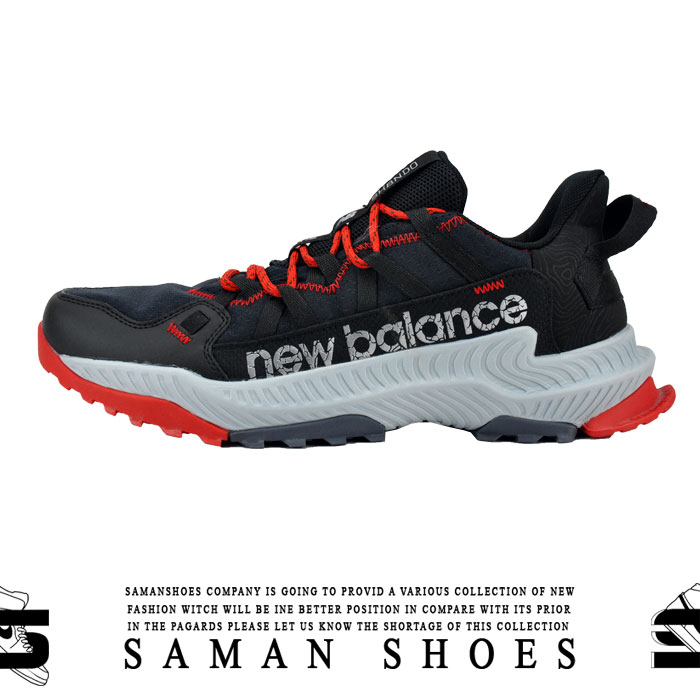 کفش و کتونی مردانه New Balance Shando مشکی سیاه زیره سفید کد F27 از سامان شوزز کفش بانه