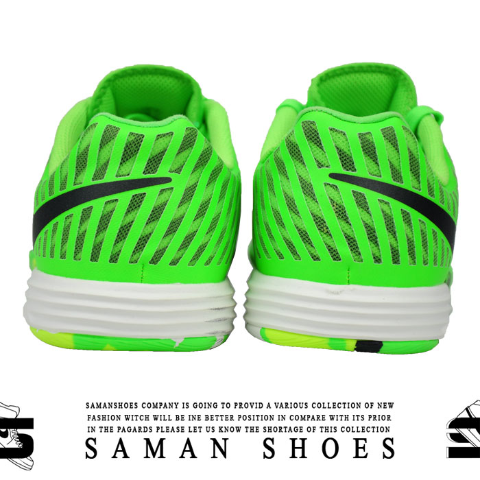کفش ورزشی مردانه سالنی فوتسال اسپرت NIke سبز لجنی کد Si14 از سامان شوزز کفش بانه