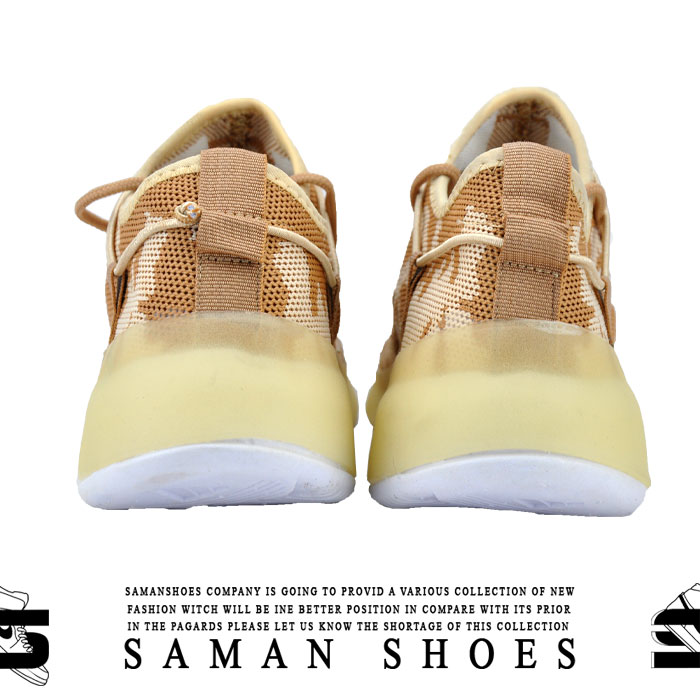 کفش و کتونی مردانه و زنانه اسپرت Adidas سفید خاکی قهوه ای کد Si7 از سامان شوزز کفش بانه