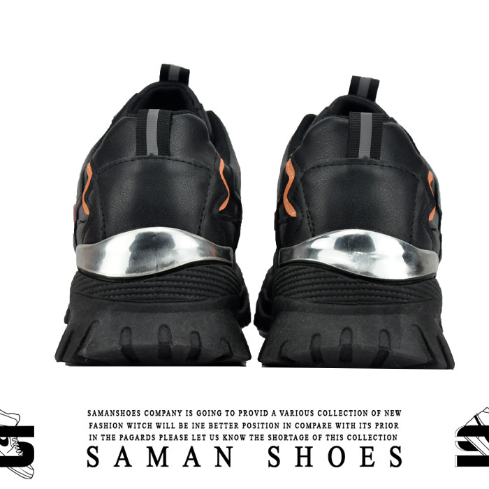 کفش و کتونی مردانه Fashion Dlite مشکی زیره سیاه کد F33 از سامان شوزز کفش بانه