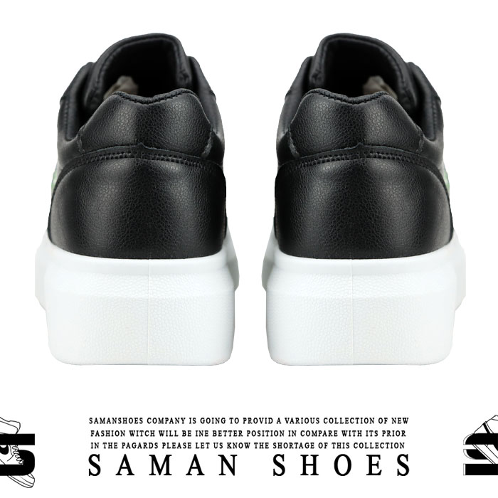 کفش و کتونی زنانه Branch Fashion مشکی زیره سفید کد Mj25 از سامان شوزز کفش بانه