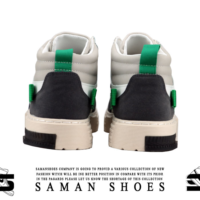 کفش و کتونی مردانه Professional Fashion سبز زیره سفید مشکی کد Mj39 از سامان شوزز کفش بانه