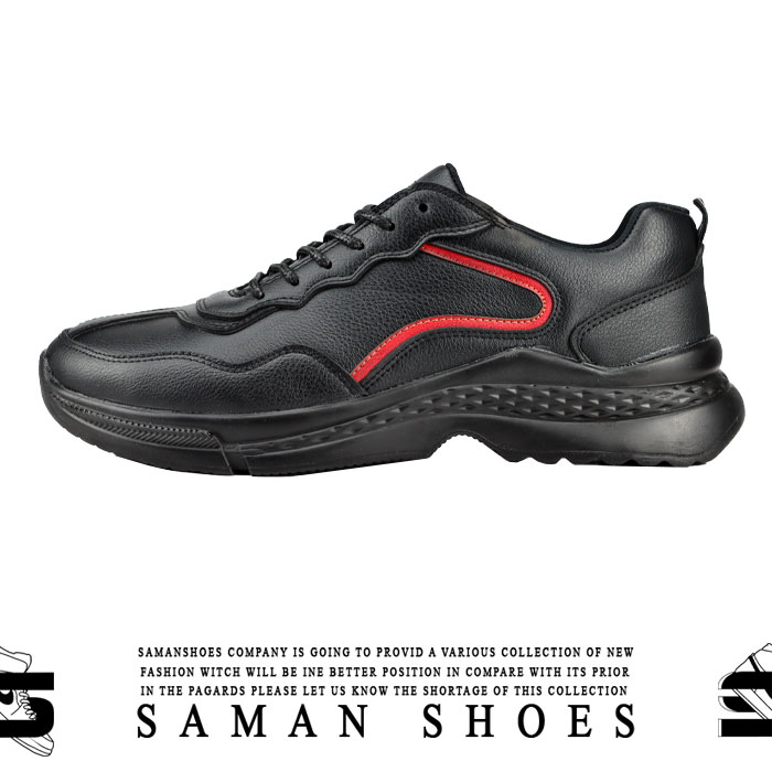کفش و کتونی مردانه Off White مشکی زیره سیاه کد S361 از سامان شوزز کفش بانه