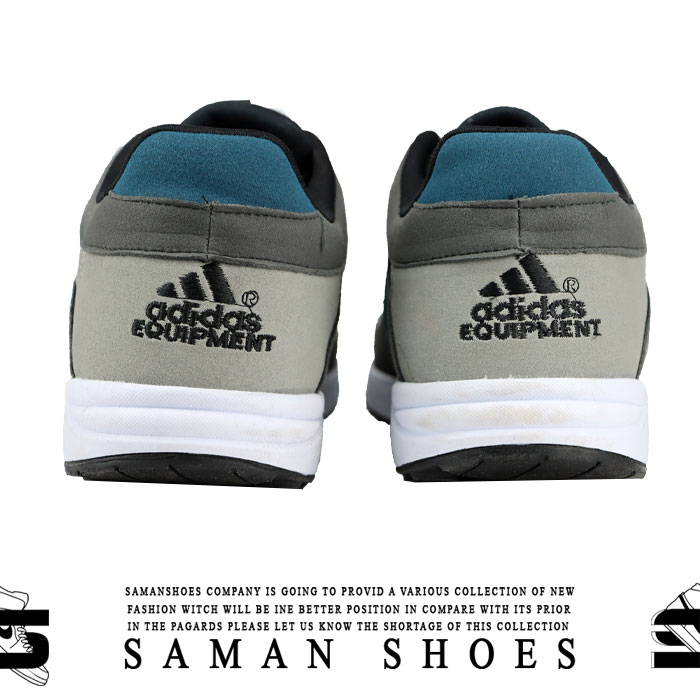 کفش و کتونی مردانه Adidas equipment طوسی زیره سفید کد S362 از سامان شوزز کفش بانه
