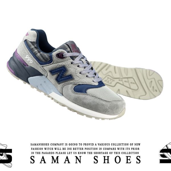کفش و کتونی زنانه New Balance First طوسی زیره سفید کد S387 از سامان شوزز کفش بانه