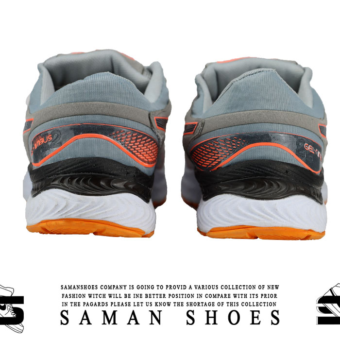 کفش و کتونی مردانه Asics Gel Nimbus طوسی زیره سفید کد S401 از سامان شوزز کفش بانه