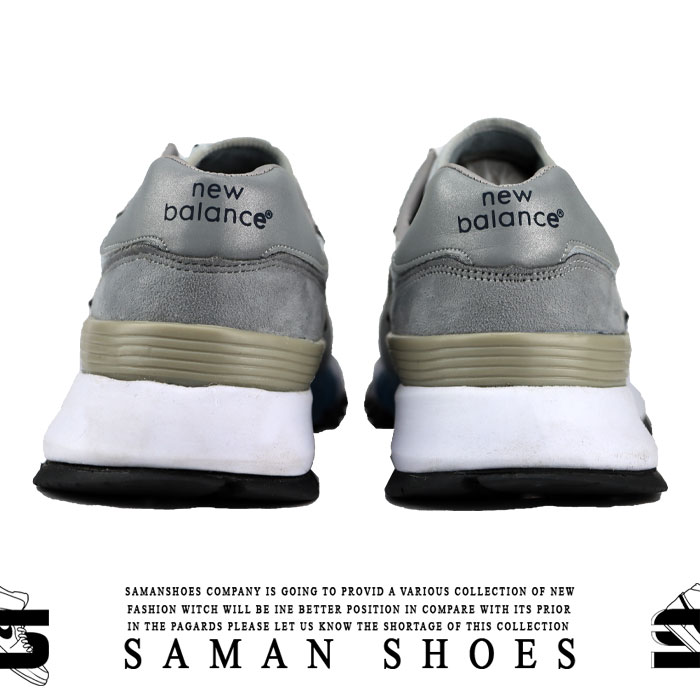 کفش و کتونی مردانه New Balance Encap Reyeal طوسی زیره سفید کد S403 از سامان شوزز کفش بانه