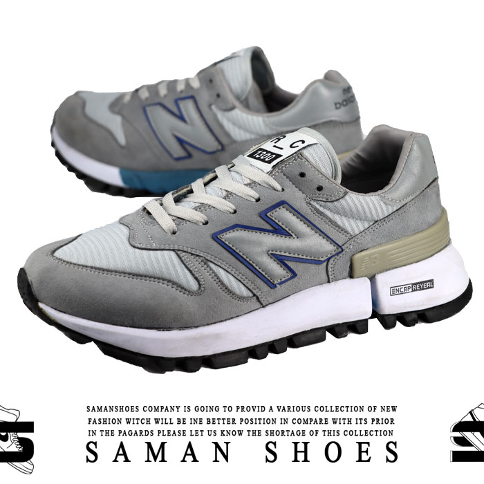 کفش و کتونی مردانه New Balance Encap Reyeal طوسی زیره سفید کد S403 از سامان شوزز کفش بانه