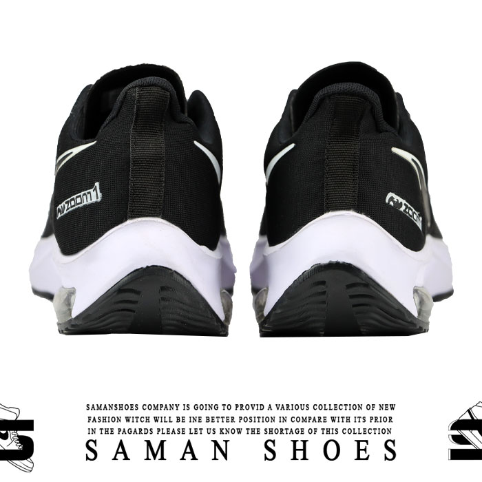 کفش و کتونی مردانه Nike Air Zoom 1 سیاه مشکی زیره سفید کد S405 از سامان شوزز کفش بانه